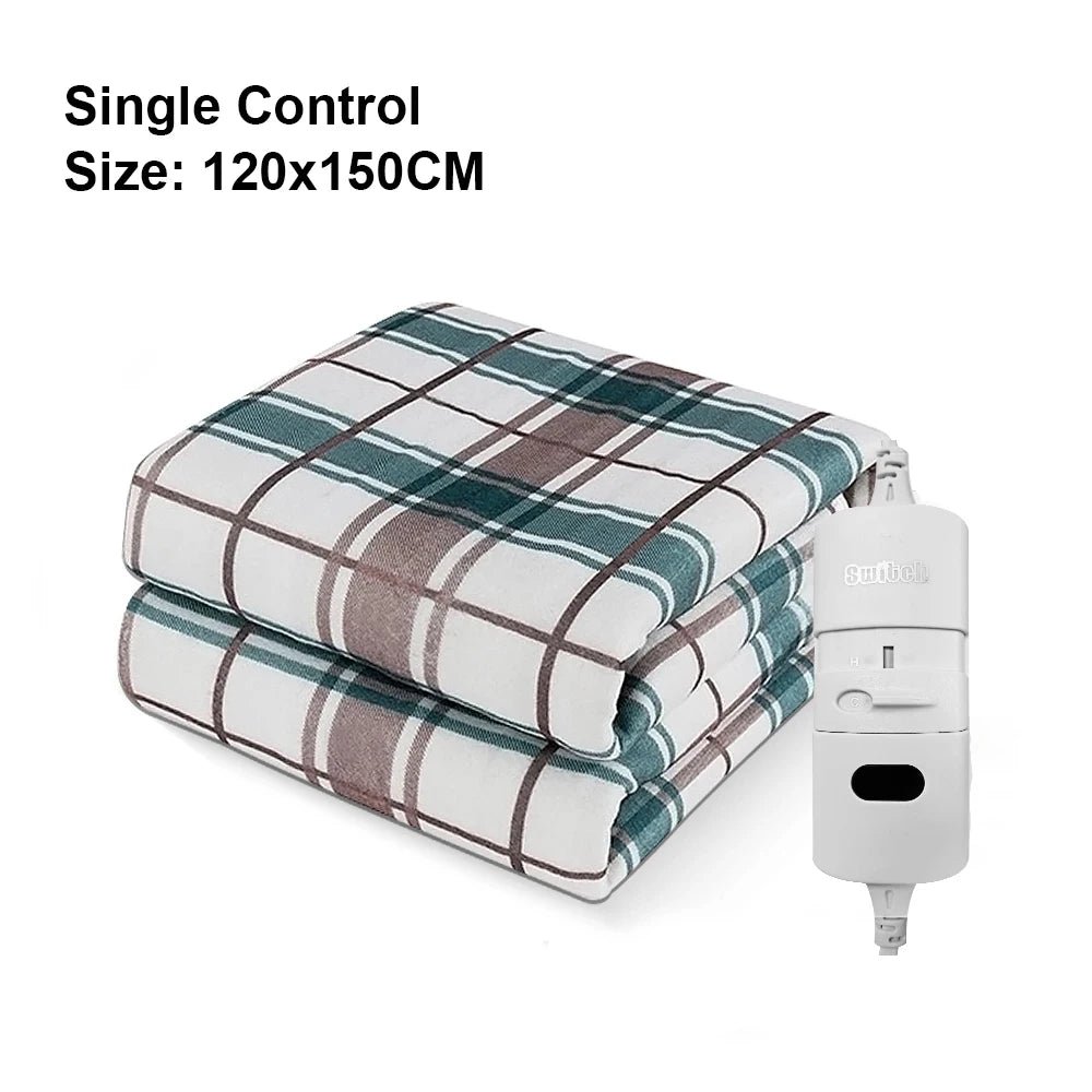 Electric Blanket 220V Thicker Automatic Thermostat Electric Heating Blanket Body Warmer Thermal Mattress for Room Blanket heated - ZYTREX - S26288979cda24b069244a5742142e55er - 